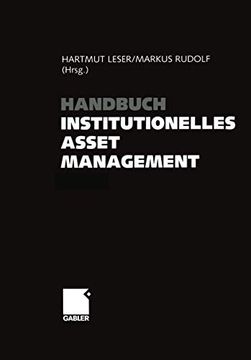 portada Handbuch Institutionelles Asset Management (en Alemán)