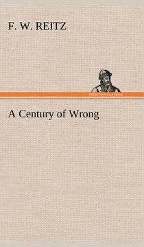 portada a century of wrong (en Inglés)