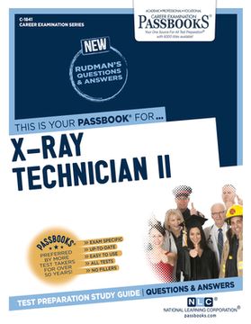 portada X-Ray Technician II (C-1841): Passbooks Study Guide Volume 1841