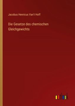 portada Die Gesetze des Chemischen Gleichgewichts (in German)