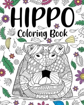 portada Hippo Coloring Book (in English)