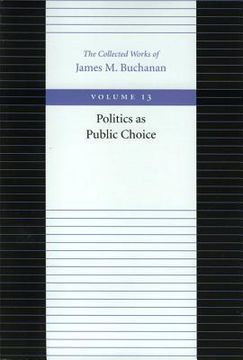 portada politics as public choice (en Inglés)