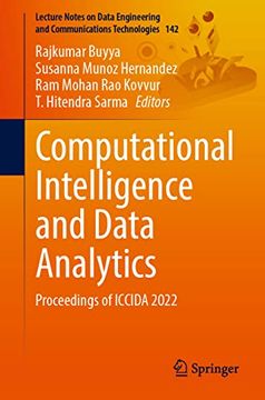 portada Computational Intelligence and Data Analytics: Proceedings of Iccida 2022 (en Inglés)