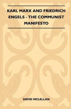 portada karl marx and friedrich engels - the communist manifesto (in English)