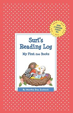 portada Suri's Reading Log: My First 200 Books (Gatst) (Grow a Thousand Stories Tall) (en Inglés)