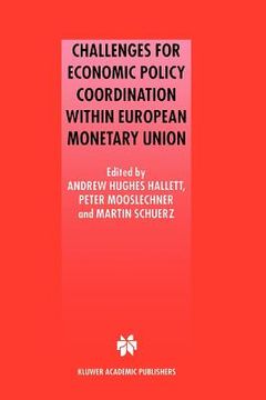 portada challenges for economic policy coordination within european monetary union (en Inglés)