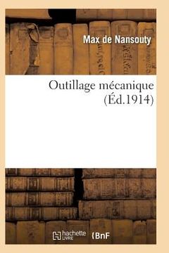 portada Outillage Mécanique (en Francés)
