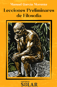 portada LECCIONES PRELIMINARES DE FILOSOFIA