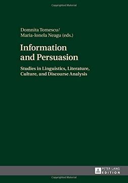 portada Information and Persuasion: Studies in Linguistics, Literature, Culture, and Discourse Analysis (in English)
