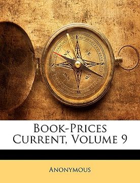 portada book-prices current, volume 9 (en Inglés)