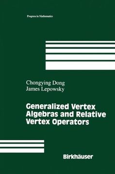 portada generalized vertex algebras and relative vertex operators (en Inglés)