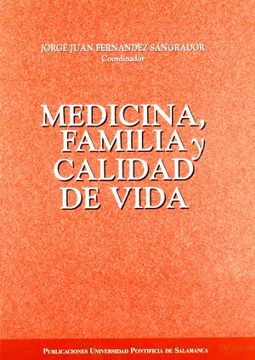 portada Medicina, Familia y Calidad de Vida. (Coleccion Estudios Familiares nº 14)