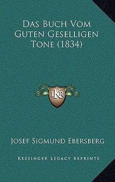 portada Das Buch Vom Guten Geselligen Tone (1834) (in German)
