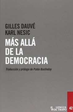 portada Más Allá de la Democracia (in Spanish)