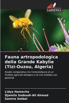 portada Fauna artropodologica della Grande Kabylie (Tizi-Ouzou, Algeria) (en Italiano)