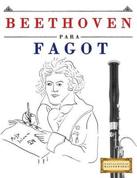 portada Beethoven Para Fagot: 10 Piezas F