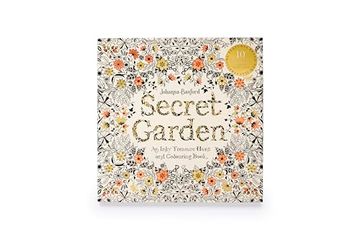 portada Secret Garden an Inky Treasure Hunt and Colouring Book (in English)
