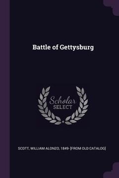 portada Battle of Gettysburg (in English)