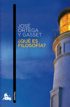 portada Que es Filosofia? (in Spanish)