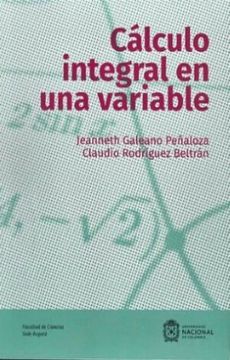 portada Calculo Integral en una Variable (in Spanish)