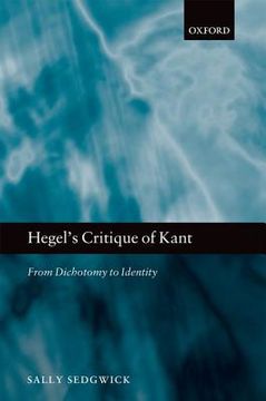 portada hegel`s critique of kant