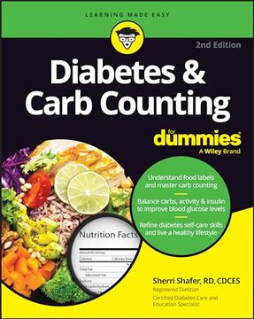 portada Diabetes & Carb Counting for Dummies (en Inglés)