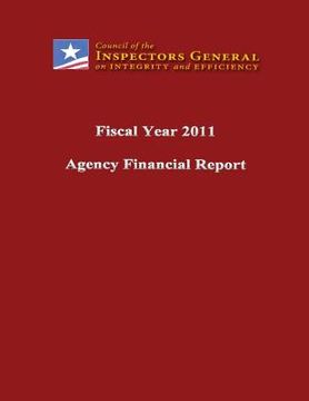portada Fiscal Year 2011 Agency Financial Report (in English)