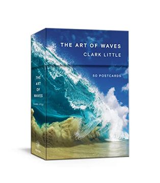 portada Clark Little: The art of Waves Postcards: 50 Postcards: A Postcard box set 