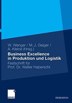 portada Business Excellence in Produktion und Logistik (en Alemán)