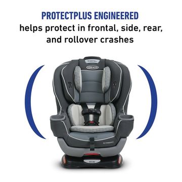 Graco® Extend2Fit® Car Seat convertible. 0 a 9 años. Gotham