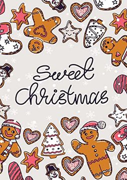 portada Merry Christmas Coloring Card: Cheaper and More Useful Than a Card! (Sweet Christmas; Christmas Cookies; Gingerbread) Medium a5 - 5. 83X8. 27 (en Inglés)