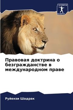 portada Правовая доктрина о безг (en Ruso)
