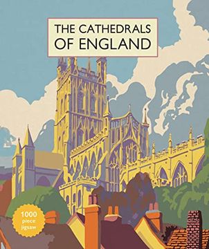 portada Cathedrals of England Jigsaw: 1000 Piece Jigsaw Puzzle (en Inglés)