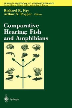 portada comparative hearing: fish and amphibians (en Inglés)