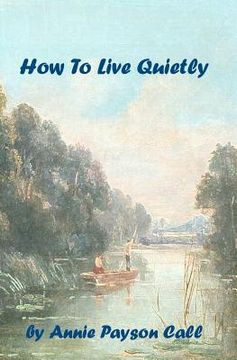 portada how to live quietly (en Inglés)