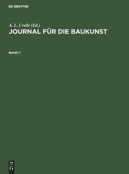 portada Journal Für Die Baukunst. Band 7 (en Alemán)