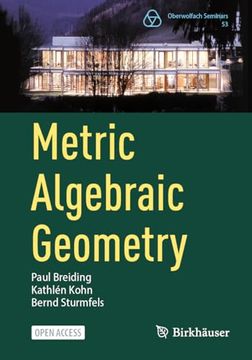 portada Metric Algebraic Geometry (en Inglés)
