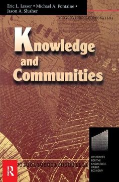 portada Knowledge and Communities (en Inglés)
