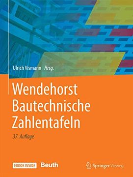 portada Wendehorst Bautechnische Zahlentafeln (en Alemán)