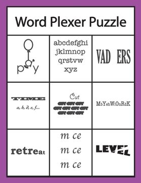 portada Word Plexer Puzzle: Rebus Puzzles Word or Phrase Fun and Challenge Game (en Inglés)