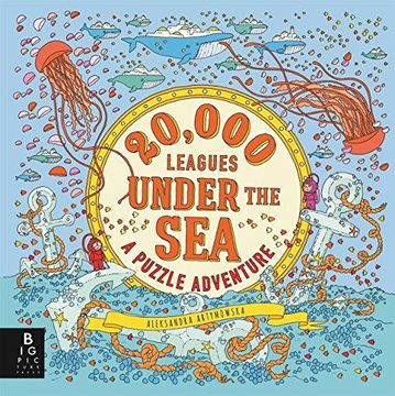 portada 20,000 Leagues Under the Sea: A Puzzle Adventure (Aleksandra Artymowska Puzzles) (en Inglés)