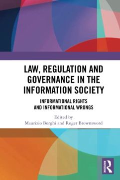 portada Law, Regulation and Governance in the Information Society (en Inglés)