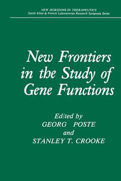 portada New Frontiers in the Study of Gene Functions (in English)