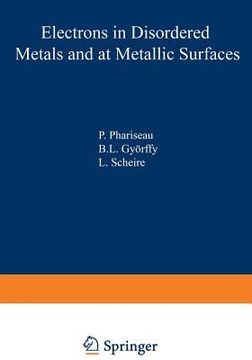 portada Electrons in Disordered Metals and at Metallic Surfaces (in English)