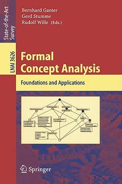 portada formal concept analysis: foundations and applications (en Inglés)