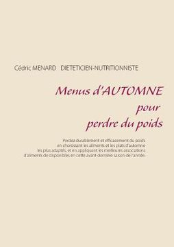 portada Menus d'automne pour perdre du poids (en Francés)
