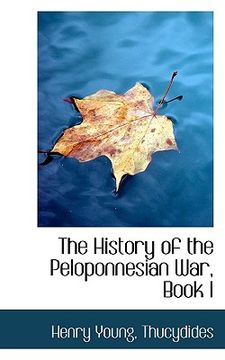 portada the history of the peloponnesian war, book i (en Inglés)