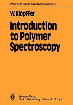 portada introduction to polymer spectroscopy (en Inglés)