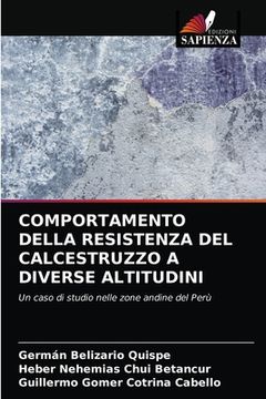 portada Comportamento Della Resistenza del Calcestruzzo a Diverse Altitudini (in Italian)