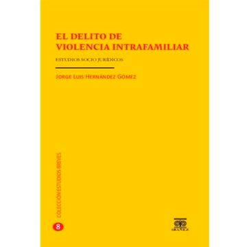 portada EL DELITO DE VIOLENCIA INTRAFAMILIAR